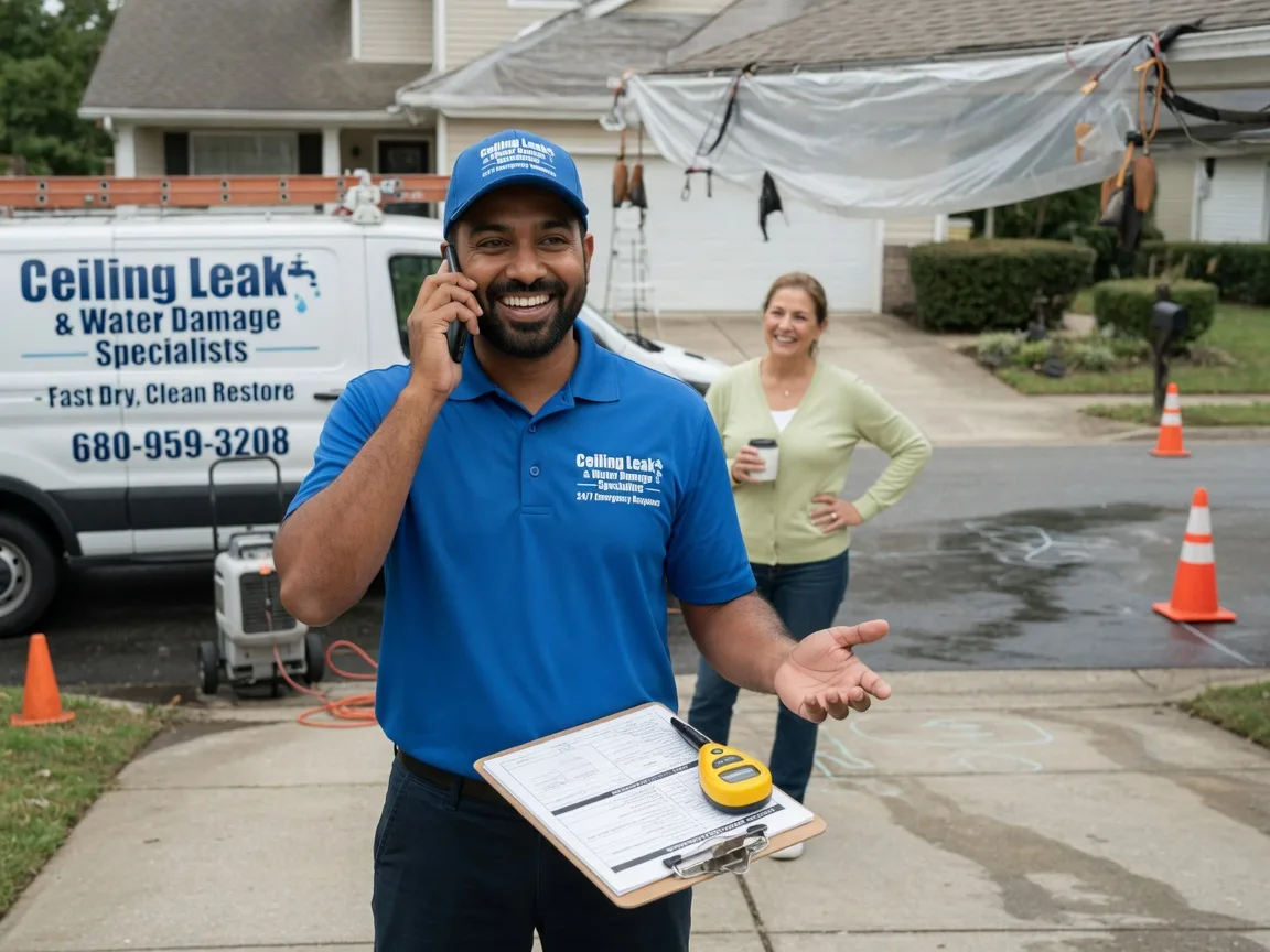 Ceiling Leak Cleanup Sardis, GA FAQs